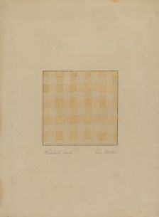 Piece of Linen, c. 1936. Creator: Daniel Fletcher