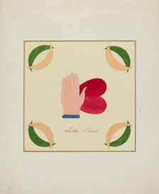 Pieced Autograph Quilt (1 Piece), c. 1936. Creators: Cornelius Christoffels, Margaret Linsley