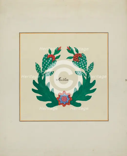 Pieced Autograph Quilt (1 Piece), c. 1936. Creators: Cornelius Christoffels, Margaret Linsley.