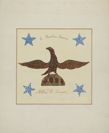 Pieced Autograph Quilt (1 Piece), c. 1936. Creators: Cornelius Christoffels, Margaret Linsley