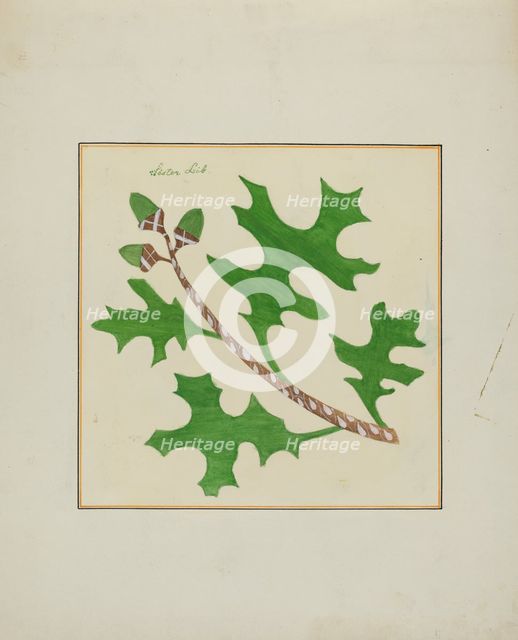 Pieced Autograph Quilt (1 Piece), c. 1936. Creators: Cornelius Christoffels, Margaret Linsley.