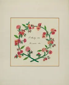 Pieced Autograph Quilt (1 Piece), c. 1936. Creators: Cornelius Christoffels, Margaret Linsley