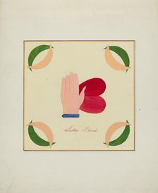 Pieced Autograph Quilt (1 Piece), c. 1936. Creators: Cornelius Christoffels, Margaret Linsley