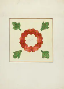 Pieced Quilt, 1935/1942. Creator: Paul Park