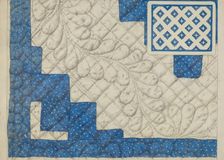 Pieced Quilt, c. 1936. Creator: Maud M Holme