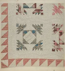 Pieced Quilt, c. 1939. Creator: Douglas Campbell