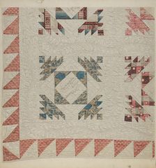 Pieced Quilt, c. 1939. Creator: Douglas Campbell