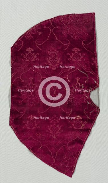 Pieces from Disassembled Cape, 1400s. Creator: Unknown.