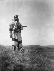 Piegan scout, c1910. Creator: Edward Sheriff Curtis