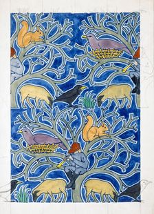 Pied Piper of the Animals c1870-1941. Artist: Charles Francis Annesley Voysey