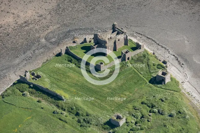 Piel Castle on Piel Island, Cumbria, 2021. Creator: Damian Grady.