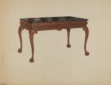 Pier Table, 1936. Creator: John Dieterich