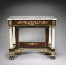 Pier Table, c. 1829-1835. Creator: Joseph Meeks and Sons (American)