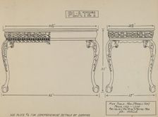 Pier Table, c. 1936. Creator: John Dieterich