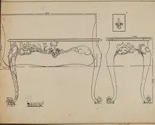 Pier Table, c. 1936. Creator: John Garay