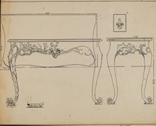 Pier Table, c. 1936. Creator: John Garay