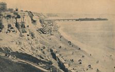 Pier and Sands from Dudley Chine (Boscombe Pier in distance) 1929