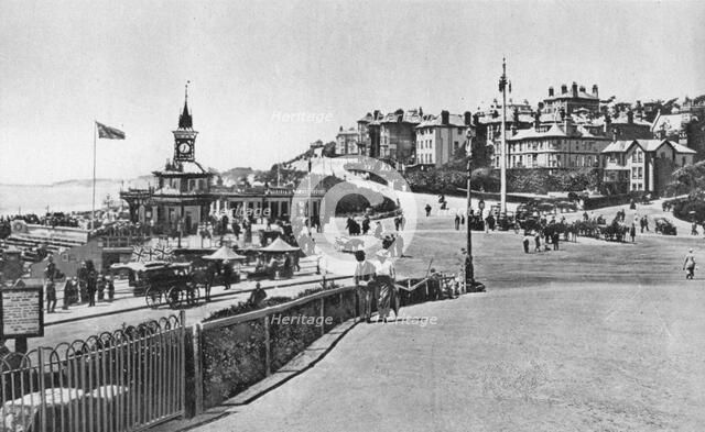 Pier Approach, looking west, Bournemouth, Dorset, c1910s(?). Artist: Unknown