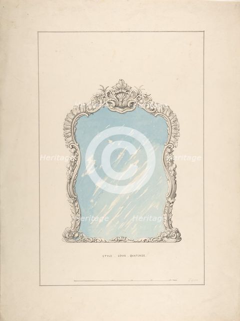 Pier Glasses, 1850-1904. Creator: Robert William Hume.