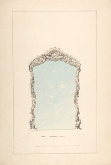 Pier Glasses, 1850-1904. Creator: Robert William Hume