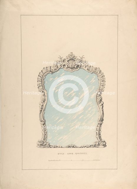 Pier Glasses, 1850-1904. Creator: Robert William Hume.