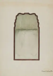Pier-glass, c. 1936. Creator: Rex Dolmith
