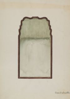 Pier-glass, c. 1936. Creator: Rex Dolmith