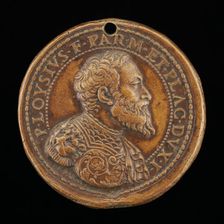 Pier Luigi Farnese, 1503-1547, 1st Duke of Parma and Piacenza 1545 [obverse], 1545/1547. Creator: Gian Federigo Bonzagna