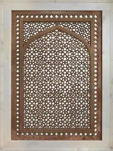 Pierced Window Screen, India, second half 16th century. Creator: Unknown