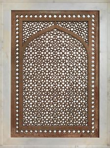 Pierced Window Screen, India, second half 16th century. Creator: Unknown