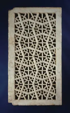Pierced Window Screen (Jali), India, early 17th century. Creator: Unknown