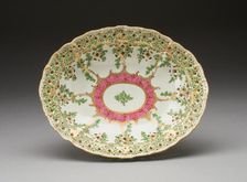 Pierced Dish, Worcester, c. 1775. Creator: Royal Worcester