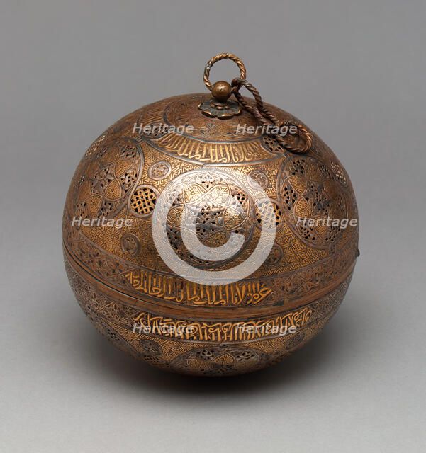 Pierced Globe, Syria, late 13th-early 14th century. Creator: Unknown.