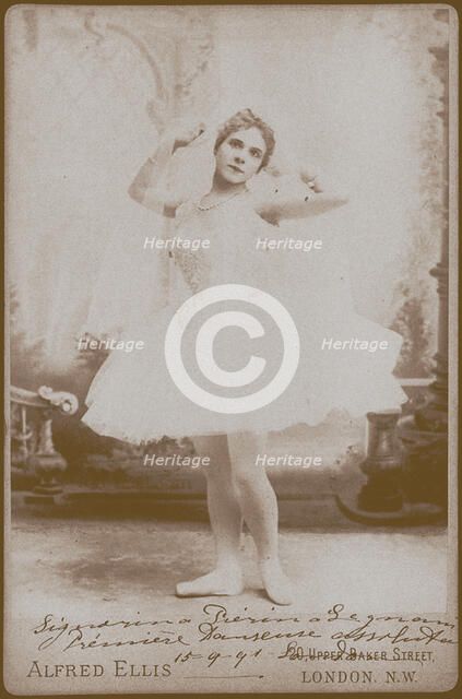 Pierina Legnani Artist: Anonymous  