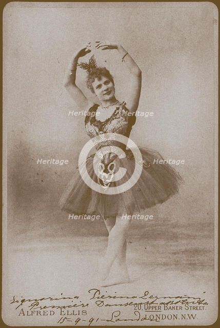 Pierina Legnani Artist: Anonymous  