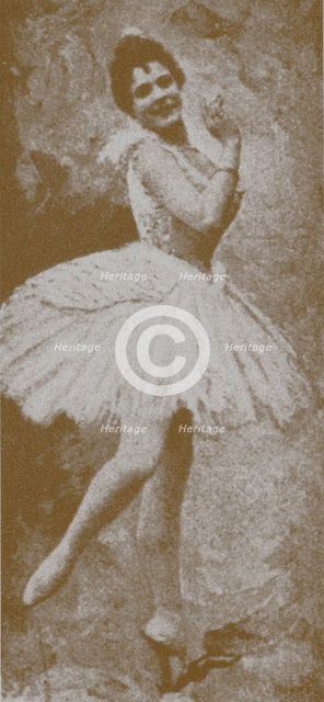 Pierina Legnani as Odette in the Ballet Swan Lake Artist: Anonymous  