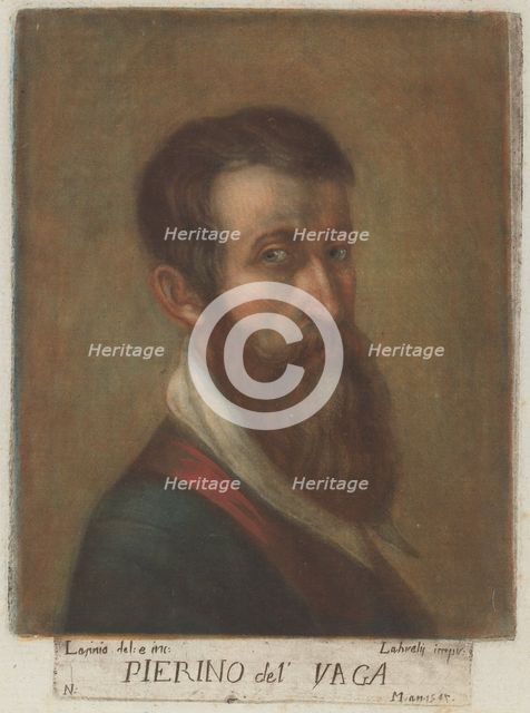 Pierino del Vaga, 1789. Creator: Carlo Lasinio.