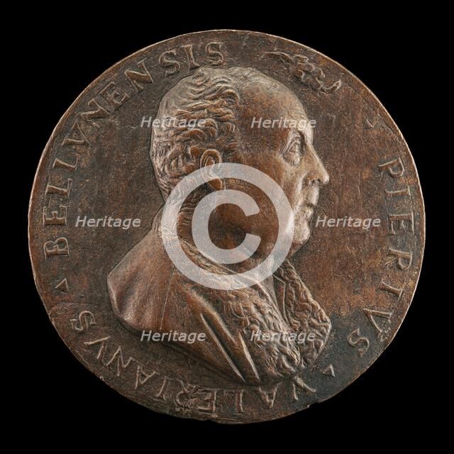 Pierio Valeriano Bolzanio, 1477-1558, Philologist and Tutor, c. 1545/1550. Creator: Unknown.