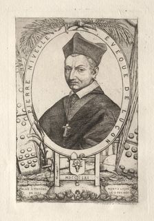 Pierre Nivelle, Bishop of Luçon, 1861. Creator: Charles Meryon (French, 1821-1868)