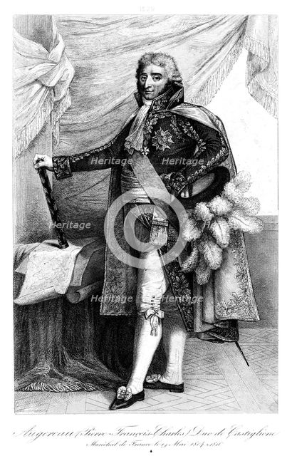 Pierre Augereau (1757-1816), duc de Castiglione, 1839.Artist: Francois Pigeot