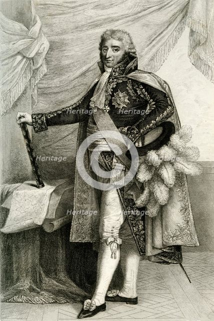 Pierre Augereau, 1804, (1839). Creator: Francois Pigeot.