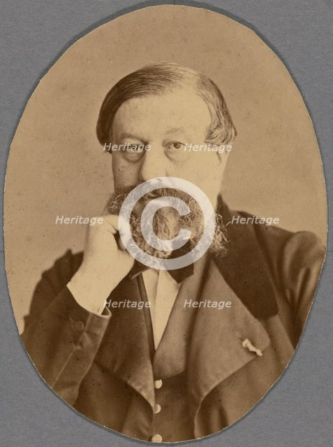 Pierre Albéric Second, homme de lettres, 1861-1865. Creator: Nadar.