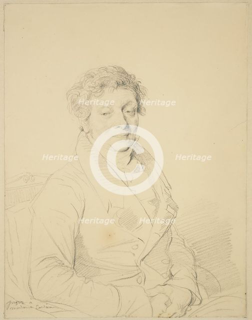 Pierre Alexandre Tardieu, c. 1825. Creator: Jean-Auguste-Dominique Ingres.