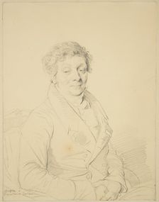 Pierre Alexandre Tardieu, c. 1825. Creator: Jean-Auguste-Dominique Ingres