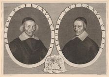 Pierre and Jacques Dupuy, ca. 1648-49. Creator: Robert Nanteuil