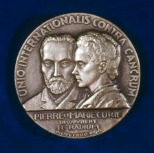 Pierre and Marie Curie, French scientists. Creator: Unknown