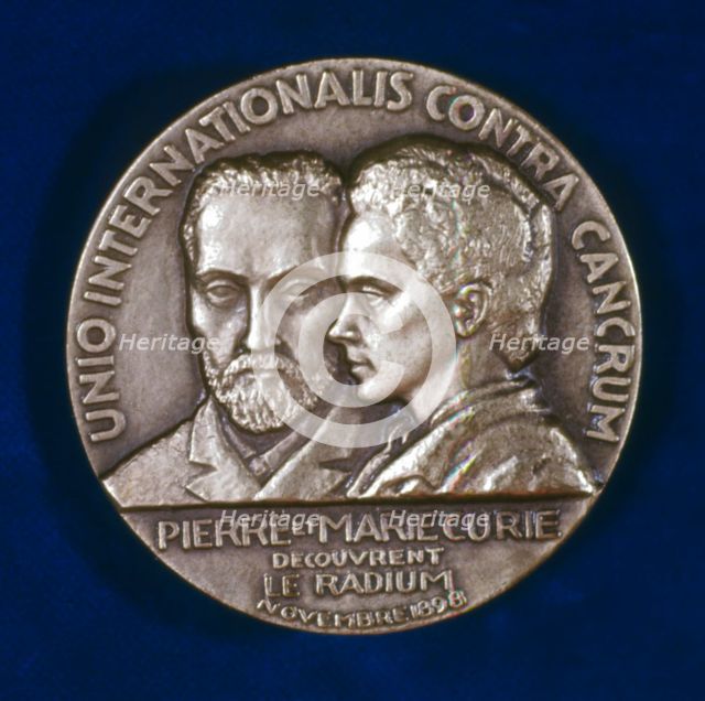 Pierre and Marie Curie, French scientists. Creator: Unknown.