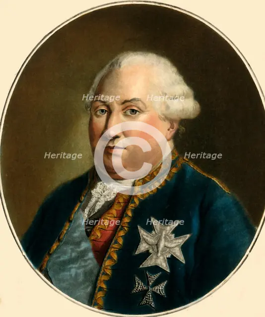 'Pierre-André De Suffren de Saint-Tropez', c1770s, (1789). Creator: Marie Jeanne Louise Francoise Suzanne Champion de Cernel.