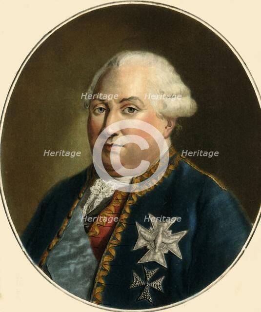 'Pierre-André De Suffren de Saint-Tropez', c1770s, (1789). Creator: Marie Jeanne Louise Francoise Suzanne Champion de Cernel.
