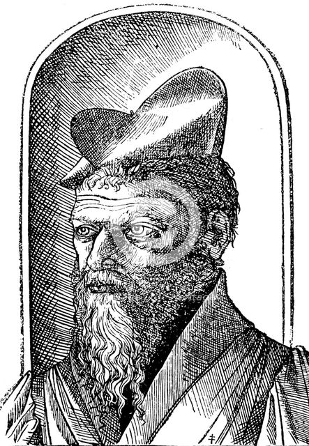 Pierre Belon (1517-1564) French naturalist, 1553. Artist: Unknown